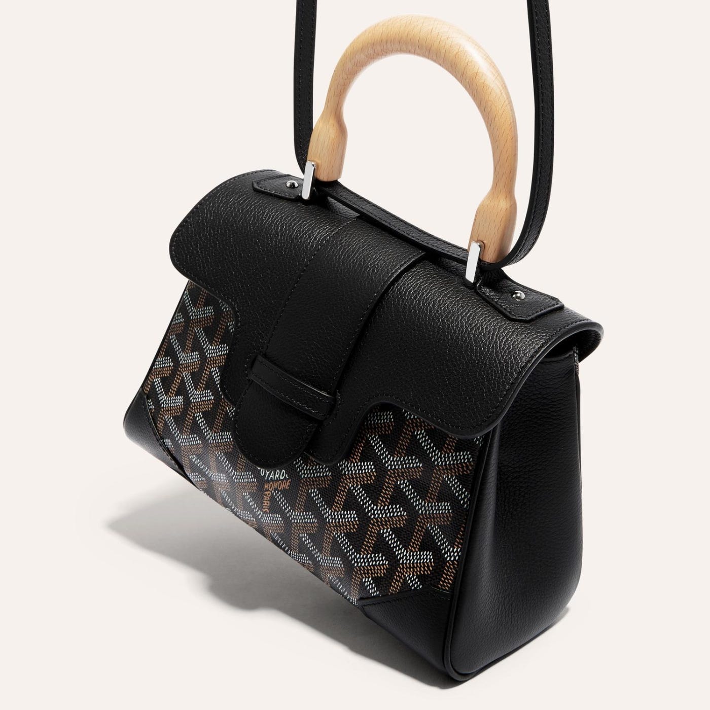 Goyard Saigon Souple Mini Bag Black - Image 3